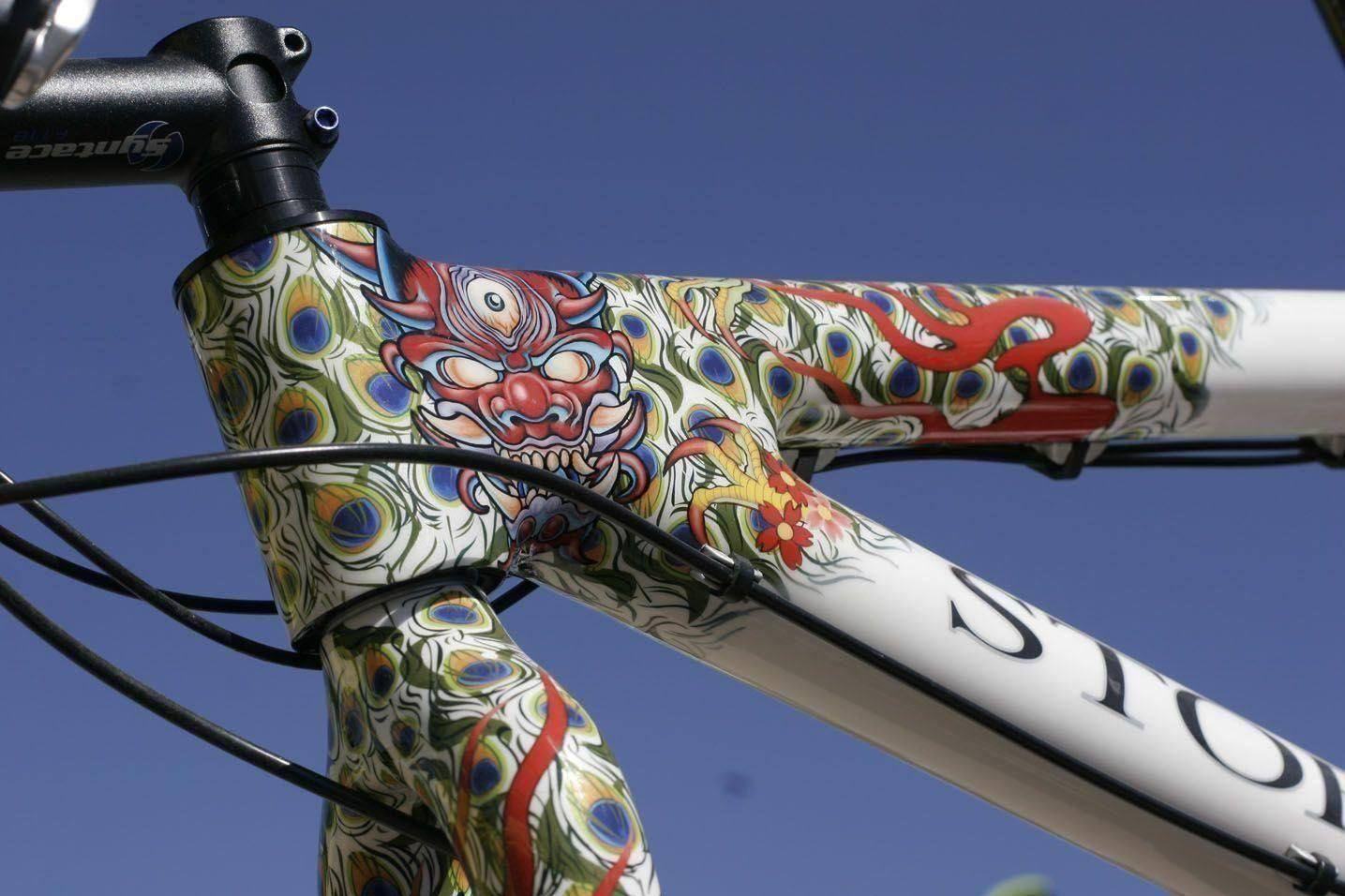 Unique Bicycle Design with Airbrushing by Qulmexa